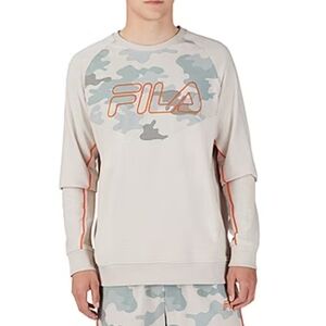 NWT FILA Malisia Mens Crew Neck Long Sleeve Sweatshirt